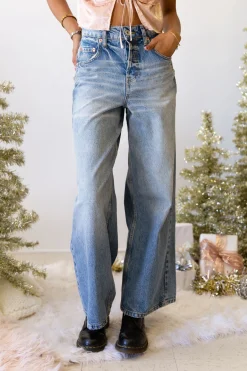 Anika Ultra Wide Leg Jeans by BDG
