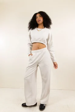 Basic Crop Sweatshirt