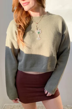Beaded Martini Sweater