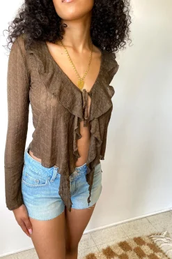 Boho Long Sleeve Lace Top