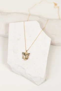Butterfly Pendant Dainty Necklace