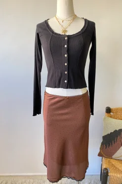 Button Up Long Sleeve Top