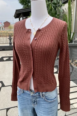 Cable Knit Cardigan