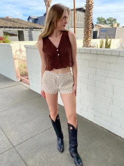 Crochet Vest