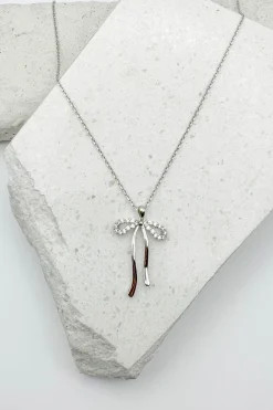 Dainty Bow Necklace