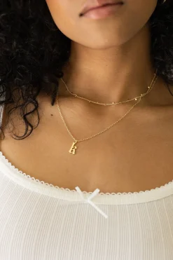 Dainty Letter Pendant Necklace