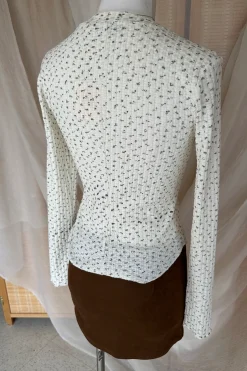 Ditsy Floral Long Sleeve Top
