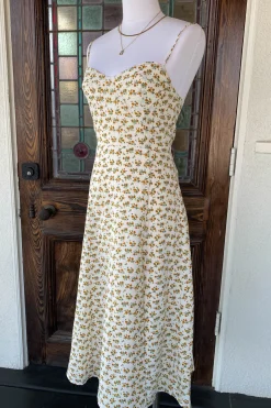 Ditsy Floral Midi Dress