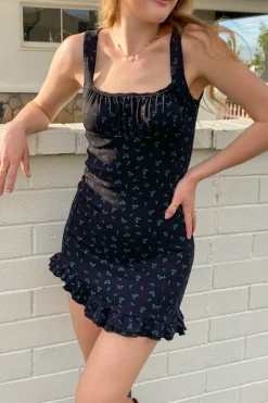 Ditsy Floral Sleeveless Dress