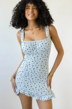 Ditsy Floral Sleeveless Dress