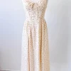 Floral Corset Maxi Dress