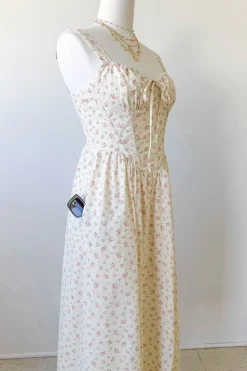 Floral Corset Maxi Dress