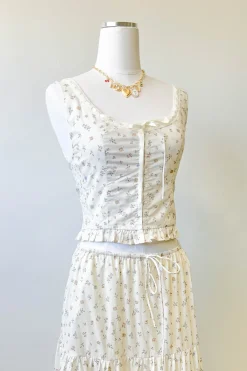 Floral Corset Top