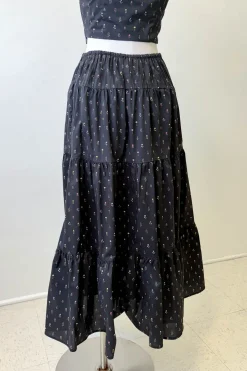 Floral Midi Skirt