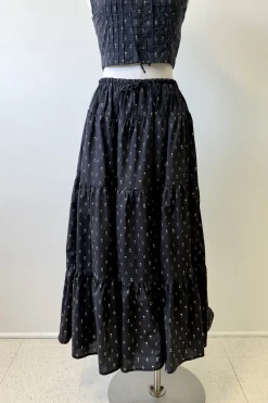 Floral Midi Skirt