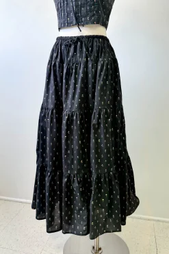 Floral Midi Skirt