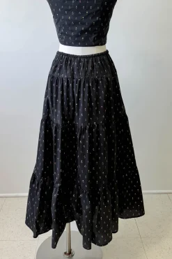 Floral Midi Skirt