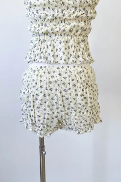 Floral Ruffled Bloomer Shorts