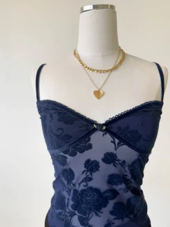 Floral Stretch Lace Top