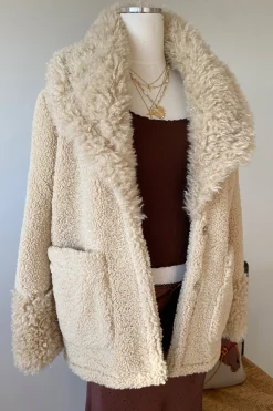 Fur Lined Sherpa Jacket