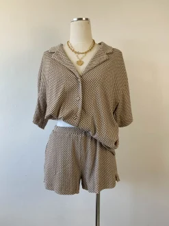 Gingham Boxer Shorts
