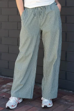 Gingham Pants