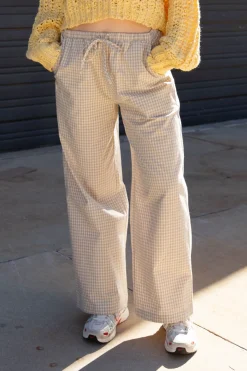 Gingham Pants