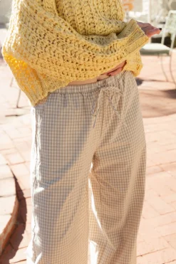 Gingham Pants