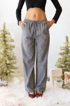 Gingham Pants