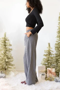 Gingham Pants