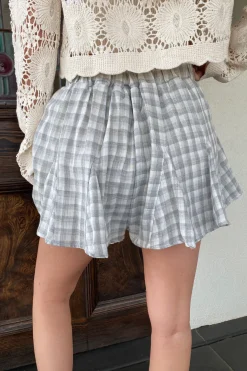 Gingham Short Skort