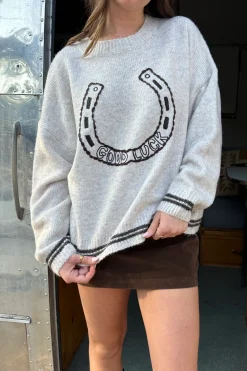 Good Luck Graphic Sweater