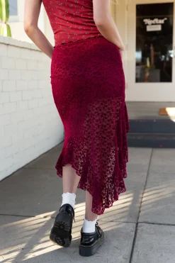 Lace Boho Skirt