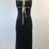 Lace Sleeveless Maxi Dress