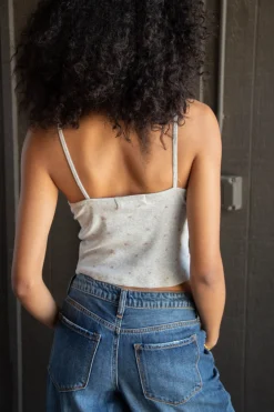 Lacey Pointelle Cami Top