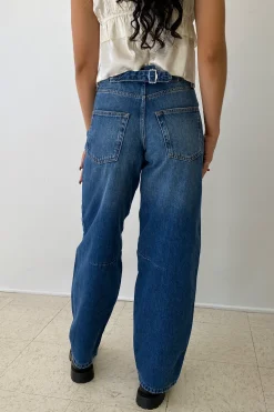 Logan Dallas Cinch Back Boyfriend Jeans by BDG