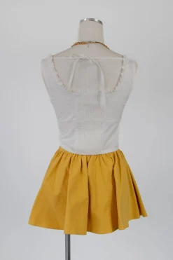 Mini Flounce Skirt