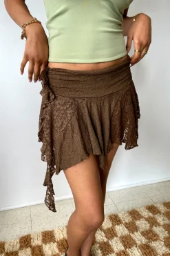 Mixed Media Mini Skort