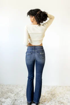 Nectar Premium Denim: The Rockie Mid Rise Bootcut Jeans