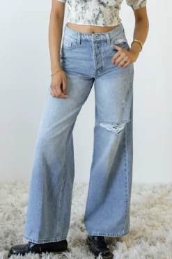 Nectar Premium Denim: The Olivine Wide Leg Jeans