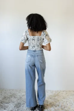 Nectar Premium Denim: The Olivine Wide Leg Jeans
