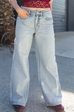 Nectar Premium Denim: The Rocky Wide Leg Jeans
