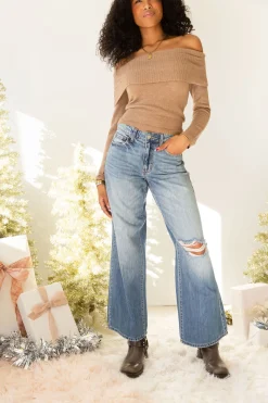 Nectar Premium Denim: The Olivine Wide Leg Jeans