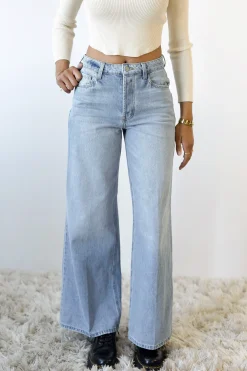 Nectar Premium Denim: The Olivine Wide Leg Jeans