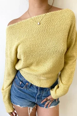 Off The Shoulder Sweater