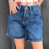 Pleased To Meet You 501 Orignal Mom Shorts by Levi's
