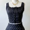 Pleated Floral Corset Top