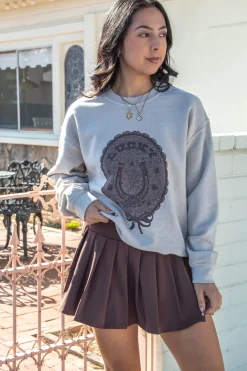Pleated Mini Skirt
