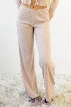 Ribbed Knit Pants