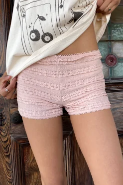 Ruffle Mini Shorts